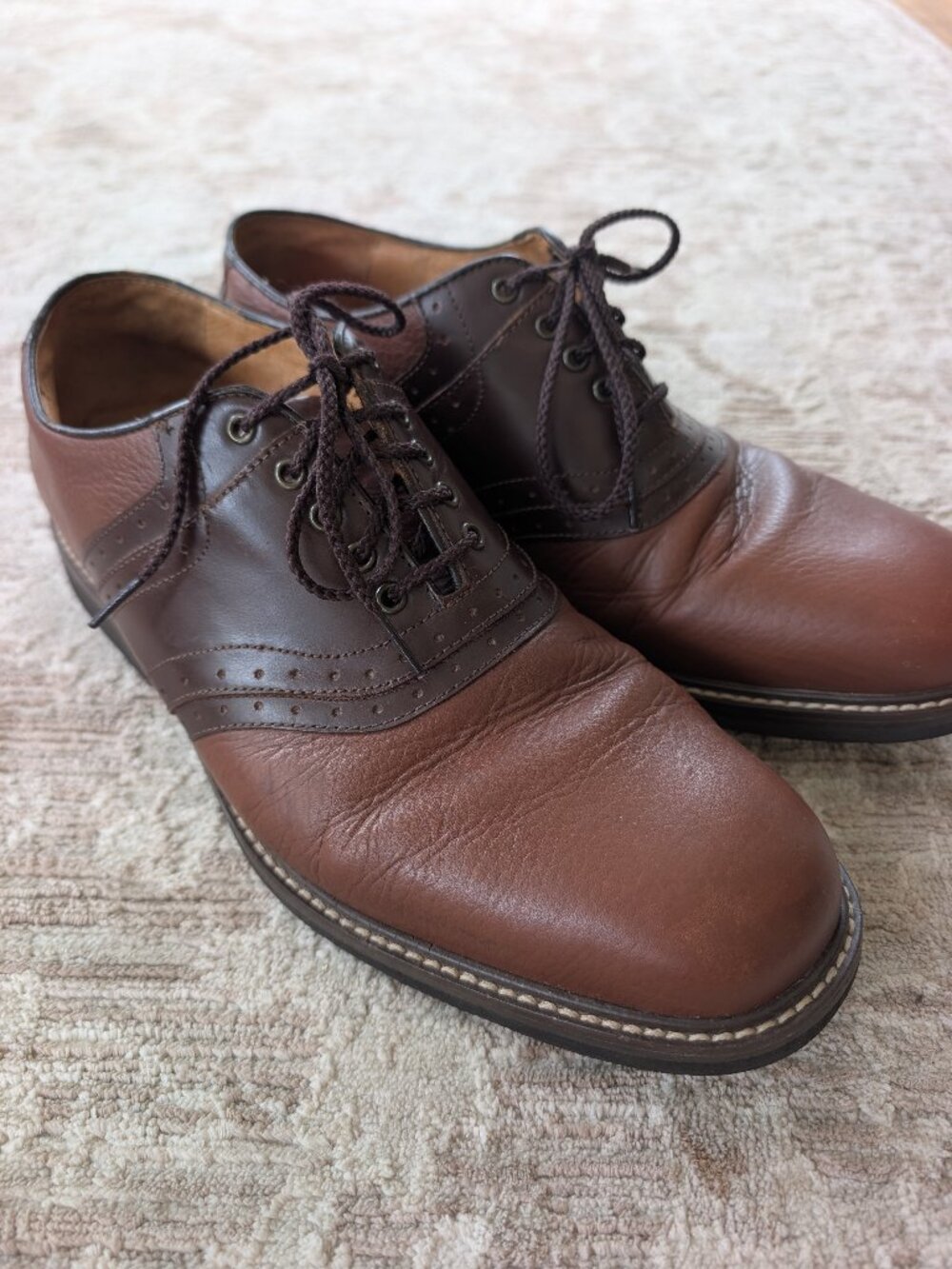 Colter Creek leather tie-up shoes